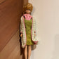1962 Vintage Bubble Cut Barbie #850 Pale Lips Plus Poodle Parade outfit