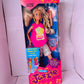 Sun Lovin’ Jazzie Cool Teen Cousin of Barbie 1990 #4088. High quality in box with press on nails